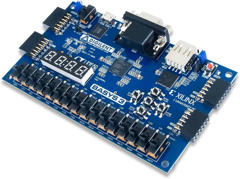 14-bit Microprocessor Design (VHDL + FPGA)